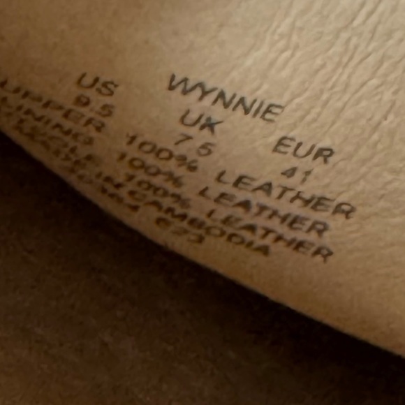 Lauren Ralph Lauren Winnie Burnished Leather Penny Loafers Chestnut Brown 9.5 - Picture 15 of 16